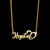 Heart Name Personalized Necklace