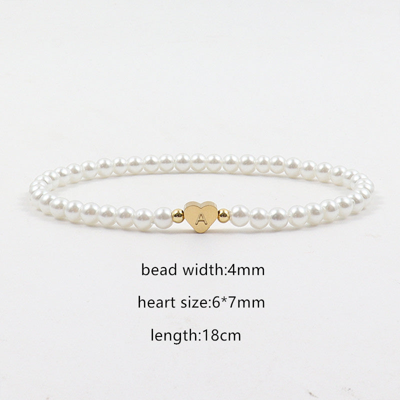 Temperament Imitation Pearl Bead Bracelet