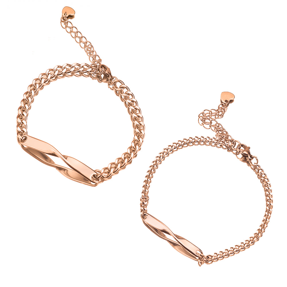 Mobius Couple Bracelet