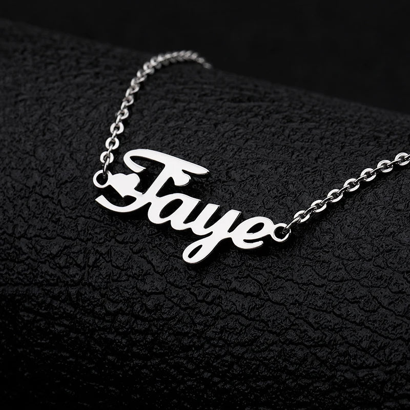 Personalized Stainless Steel Anklet