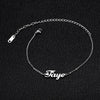 Personalized Stainless Steel Anklet