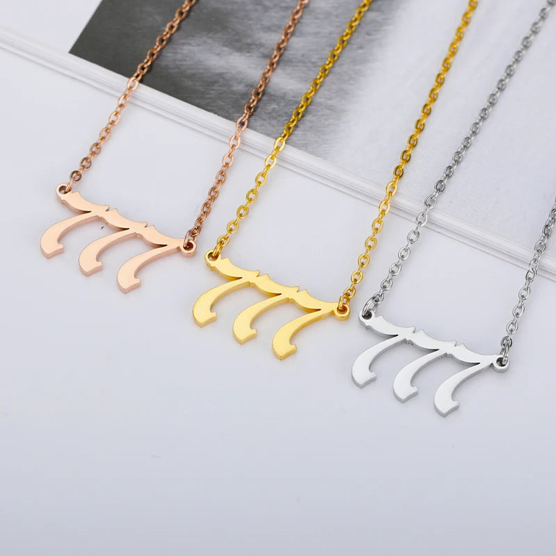 Angel Number Necklace