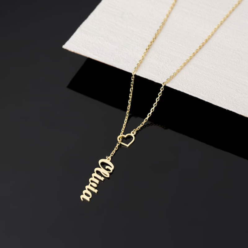 Heart Name Necklace