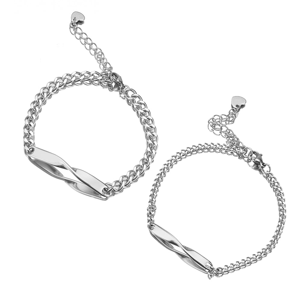 Mobius Couple Bracelet