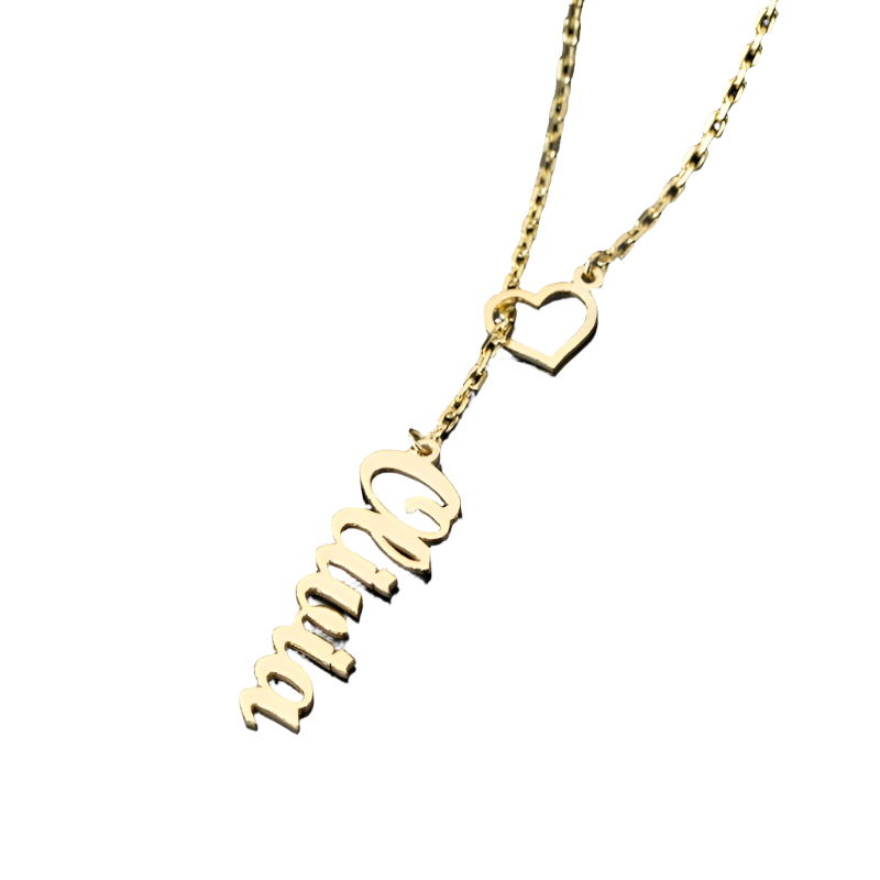 Heart Name Necklace